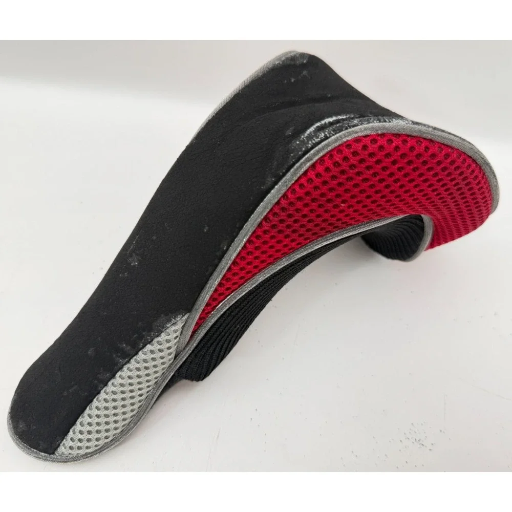 Playboy Golf Club Headcover Black Red Mesh Bunny Logo Fairway Wood Peeling